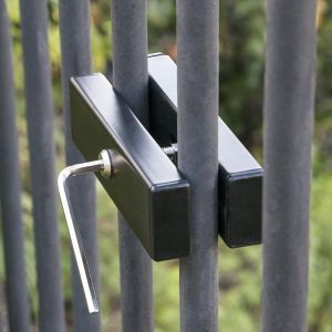 Wrought Iron Fence Holder